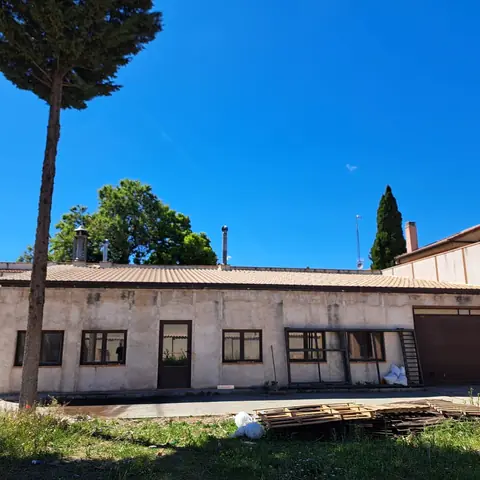 Cubierta de teja terminada